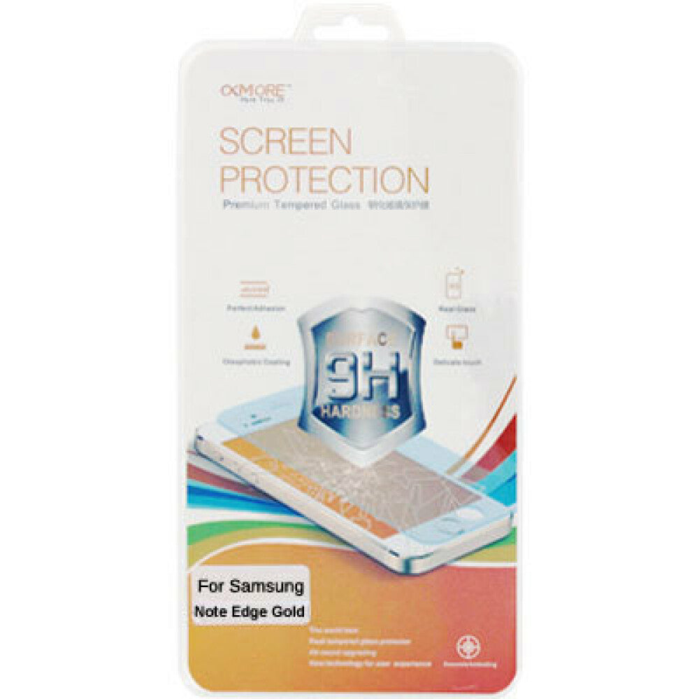 Original Panzerfolie gehärtetes Glas für Samsung Note Edge Blickschutz