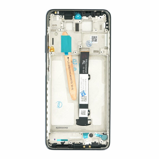 Displayeinheit + Rahmen für Xiaomi Poco X3 Pro phantom schwarz