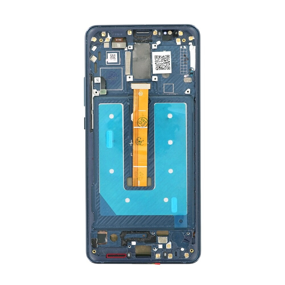 Displayeinheit + Rahmen für Huawei Mate 10 Pro blau, ohne Logo