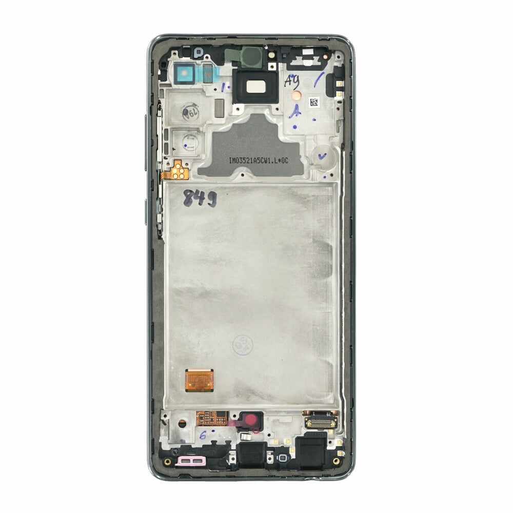 Original Display für Samsung Galaxy A72 4G LCD + Rahmen schwarz GH82-25460A