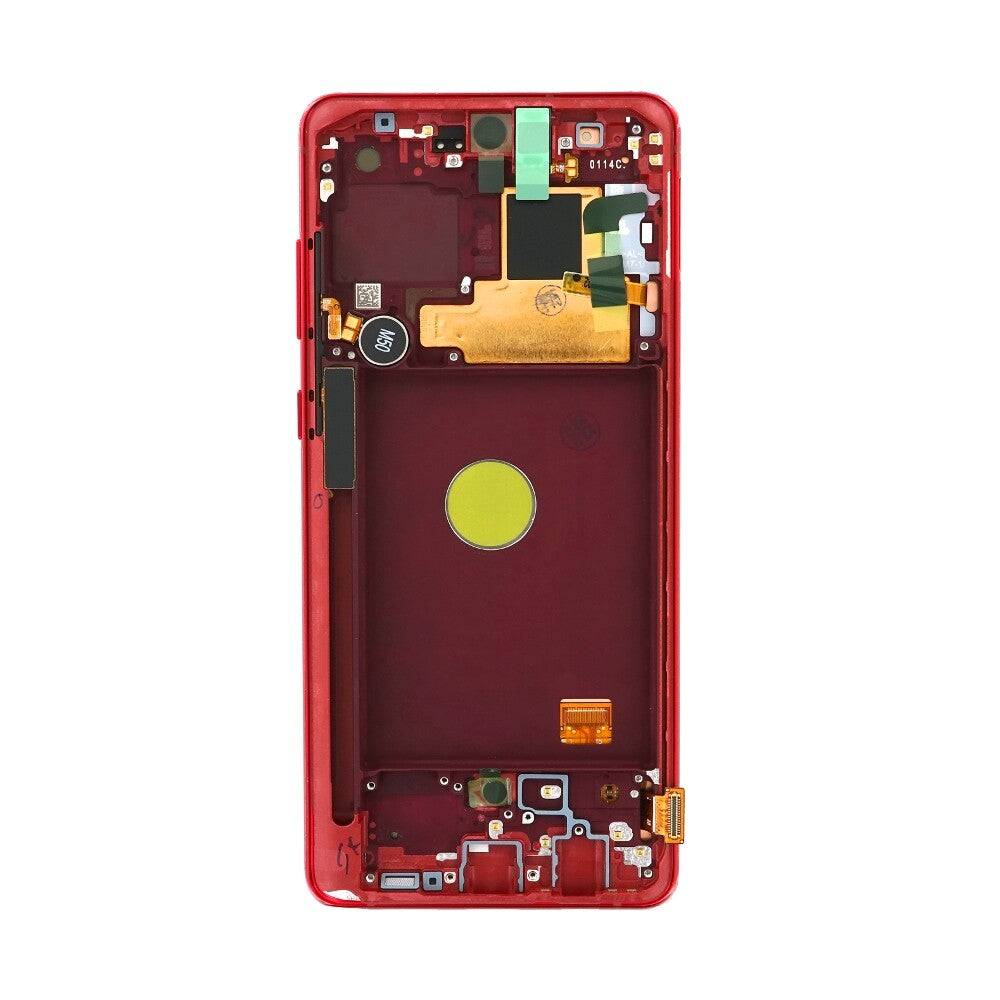 Original Display für Samsung Galaxy Note 10 Lite N770F LCD aura rot GH82-22055C