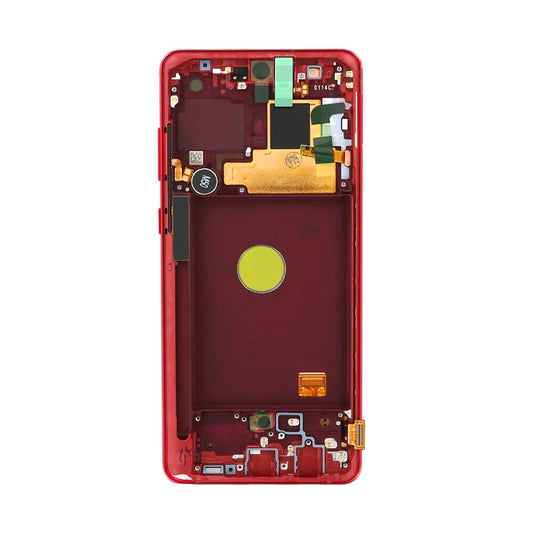 Original Display für Samsung Galaxy Note 10 Lite N770F LCD aura rot GH82-22055C
