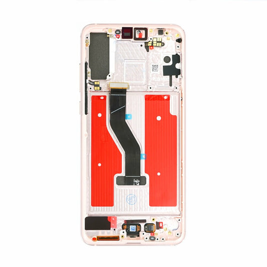 Display für Huawei P20 Pro LCD + Rahmen Rosa Bildschirm Touch
