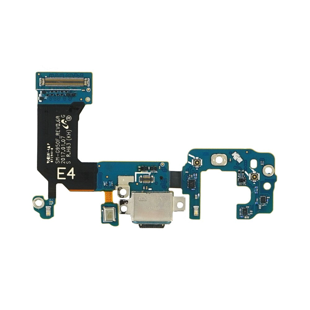 Ladebuchse für Samsung S8 Schwarz Dock Connector Flex Ersatz