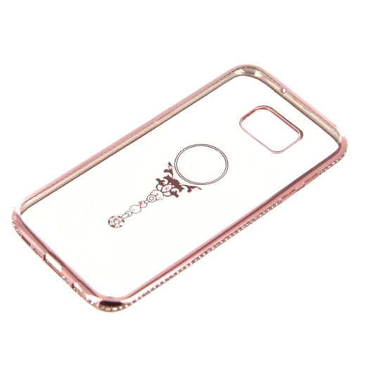 TPU Handyhülle für Samsung S7 Edge Rosegold Schutzhülle Case