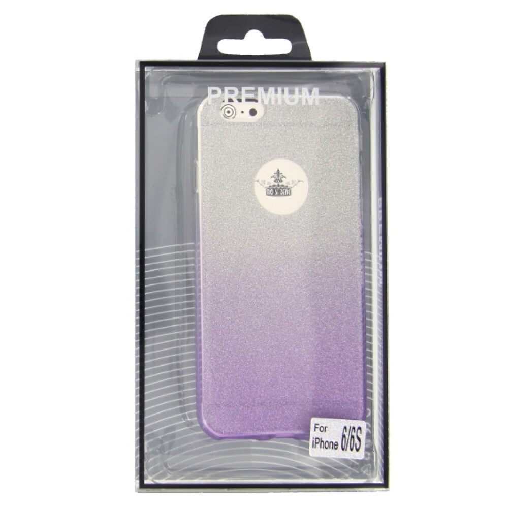 TPU Handyhülle für iPhone 6 6S Violett Schutz Tasche