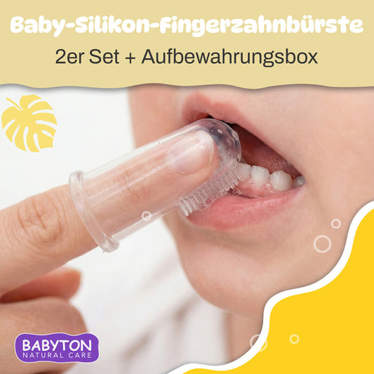 Babyton Silikon-Fingerbürste für Babys Hauptbild