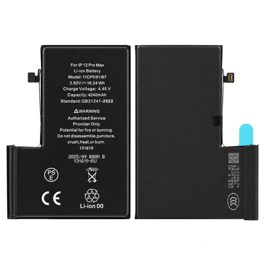 Diagnostizierbarer 4240-mAh-Akku mit hoher Kapazität für das iPhone 12 Pro Max