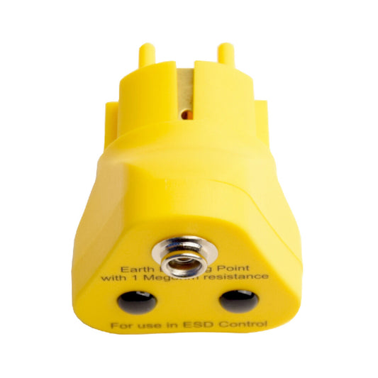 EU-Erdungsstopfen mit 1 x 10 mm Bolzen