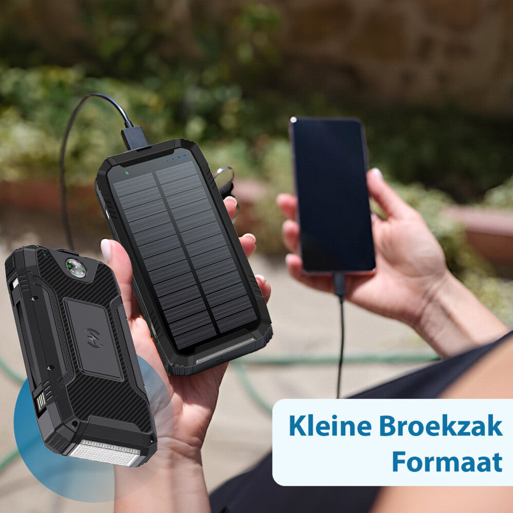 UFUZON Solar-Powerbank 30k