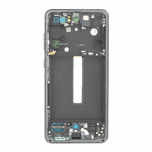 Original Display Samsung Galaxy S21 FE 5G G990 LCD + Rahmen Graphit GH82-26414A