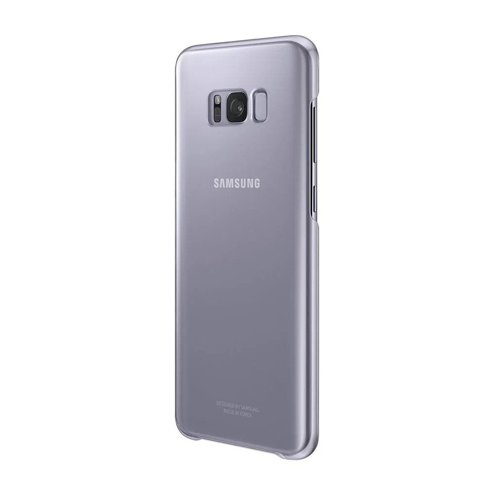 Original Clear Cover für Samsung Galaxy S8+ Violett EF-QG955CVEGWW