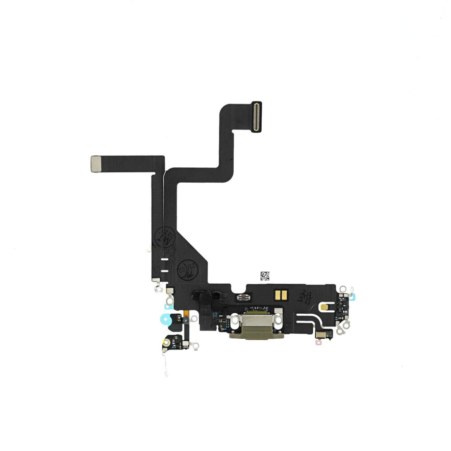 Ladebuchse für iPhone14 Pro Gold Dock Connector Flex Ersatz