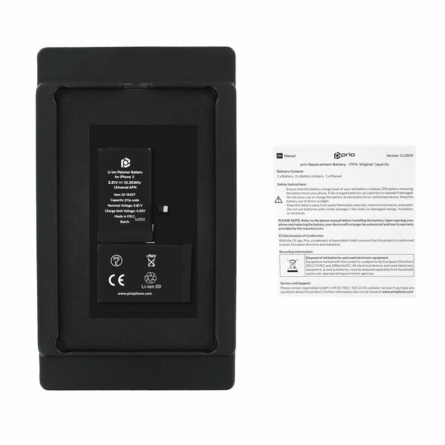 prio Akku für iPhone X (Universal APN)