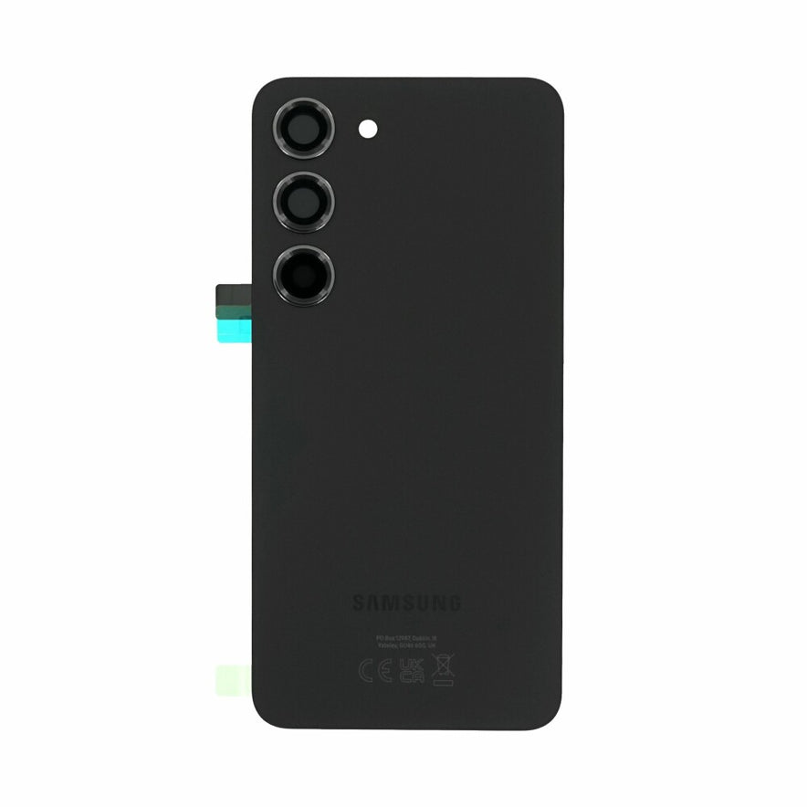 Samsung battery compartment cover S911 Galaxy S23 black GH82-30393A