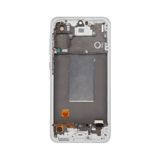 Samsung Display + Rahmen (montiert) SM-A566 Galaxy A56 5G grau GH82-36829B
