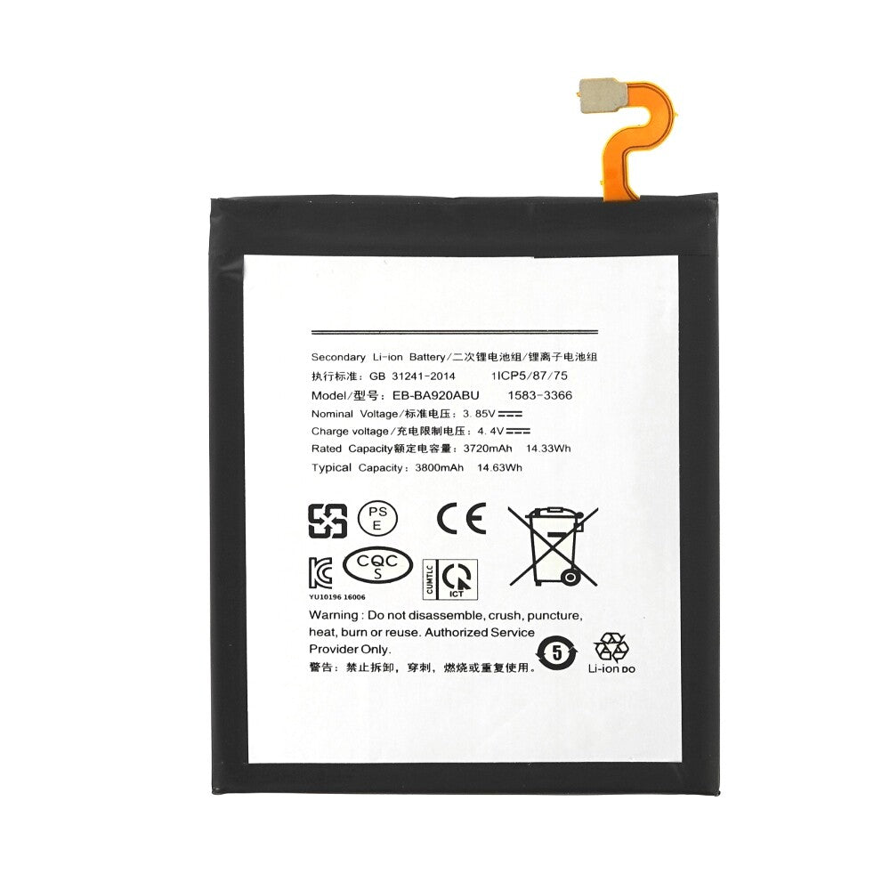 EB-BA920ABU Akku für Samsung A920F Galaxy A9 2018 3900mAh Ersatzakku