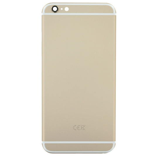 für iPhone 6 Plus Akkufachdeckel Backcover gold Kameraglas Rückseite
