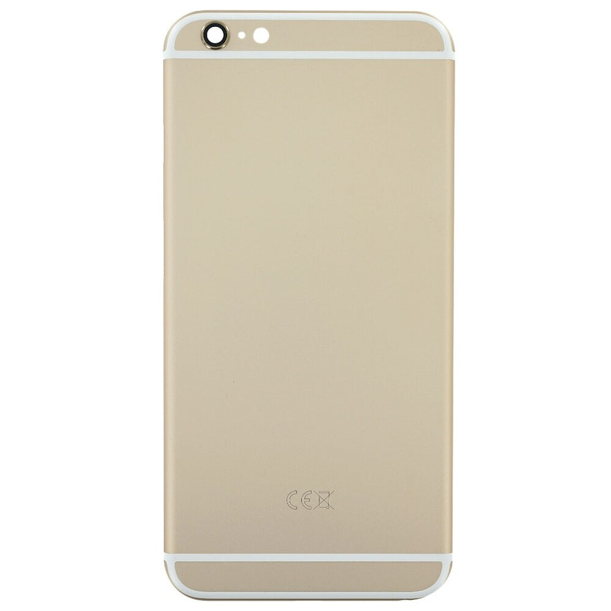 für iPhone 6 Plus Akkufachdeckel Backcover gold Kameraglas Rückseite