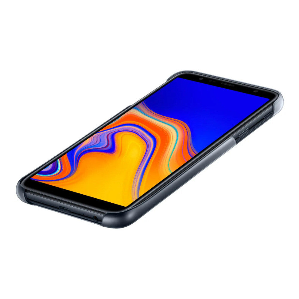Original Hardcover Handyhülle für Samsung J4 Plus Schwarz EF-AJ415CBEGWW