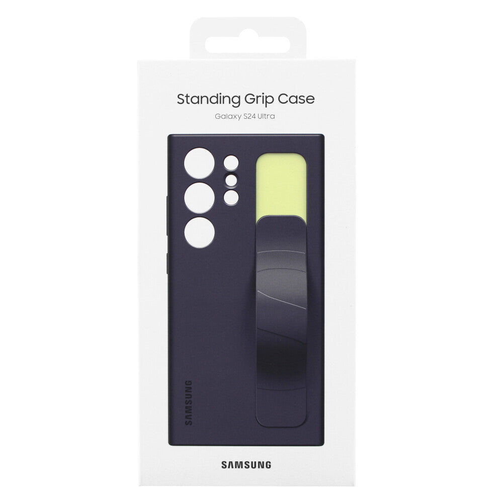 Samsung Standing Grip Cover SM-S928 Galaxy S24 Ultra dunkelviolett EF-GS928CEE