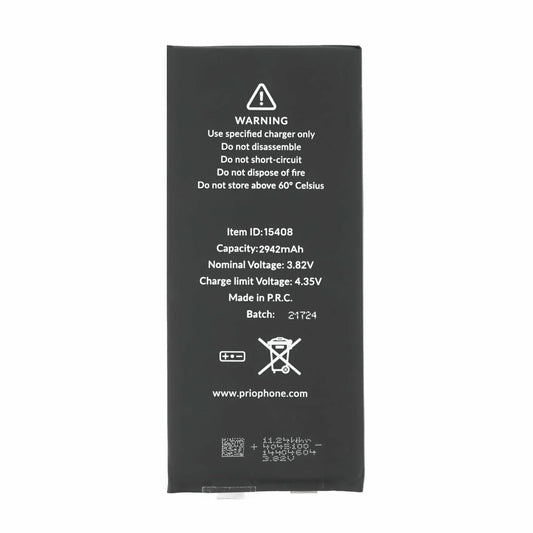 prio Akku für iPhone XR / 10 (ohne Flexkabel)