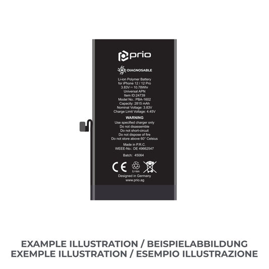 prio Diagnosefähiger Akku für iPhone 12