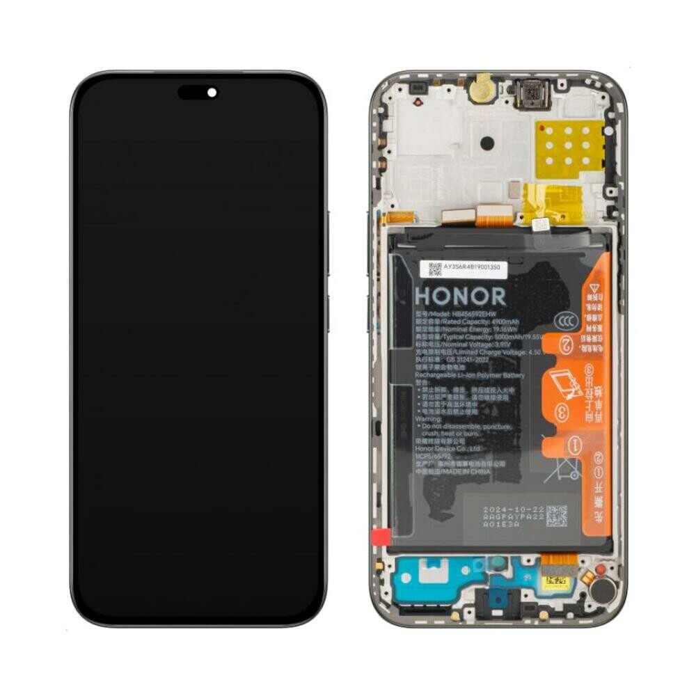 Honor Display + Rahmen + Akku Honor X8c schwarz 0235AMXP
