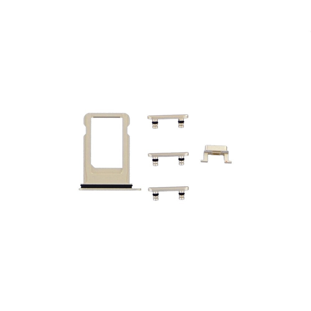 für iPhone 7 Akkufachdeckel Backcover gold Rückseite Kameraglas