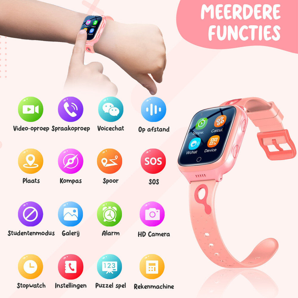 UFUZON Smartwatch Kinder-Pink