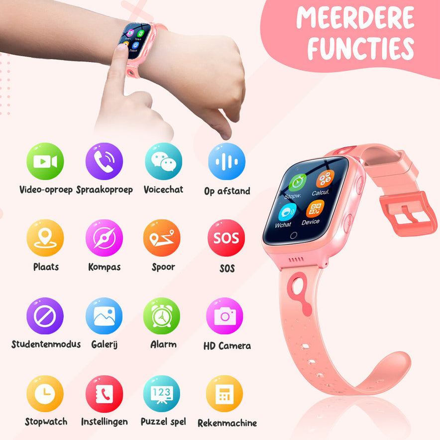UFUZON Smartwatch Kinder-Pink