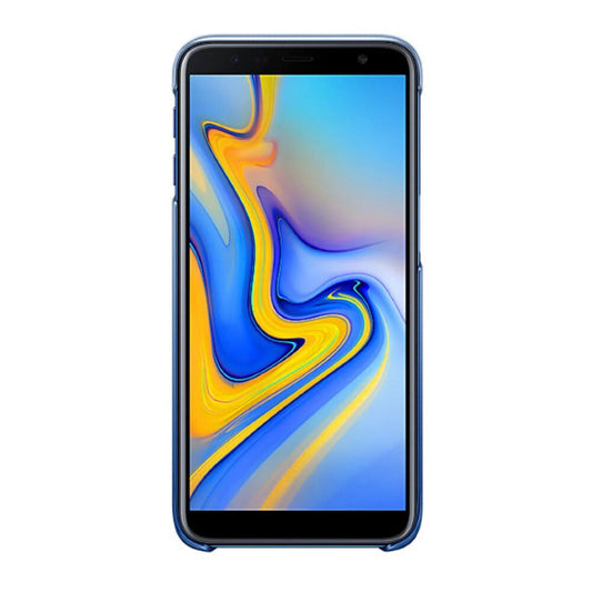 Original Hardcover Handyhülle für Samsung J6 Plus Blau EF-AJ610CLEGWW
