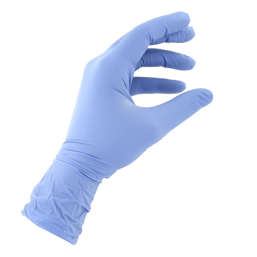 Original 200 Stk Senso Nitrilhandschuhe puderfrei Größe XS blau