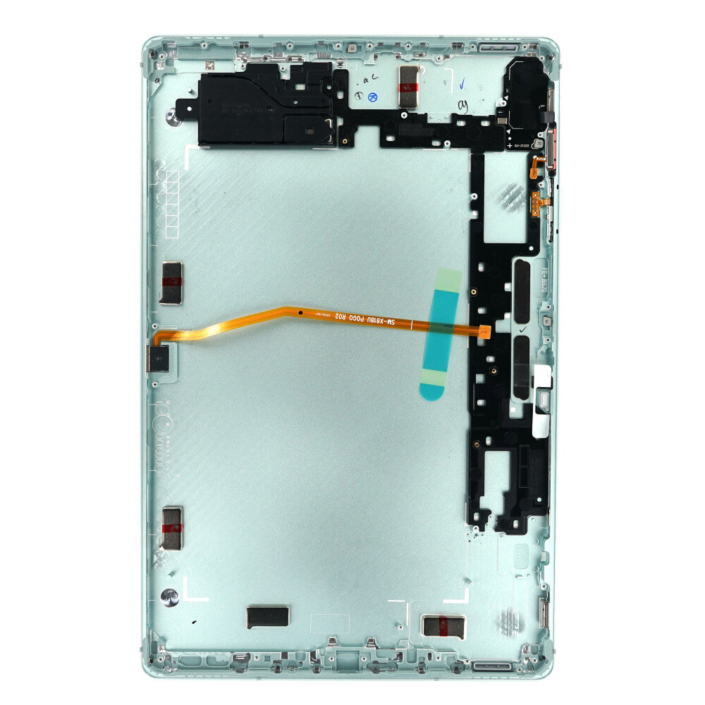 Original für Samsung Galaxy Tab S9 FE+ Akkudeckel SM-X610 X616 Mint GH82-32703D