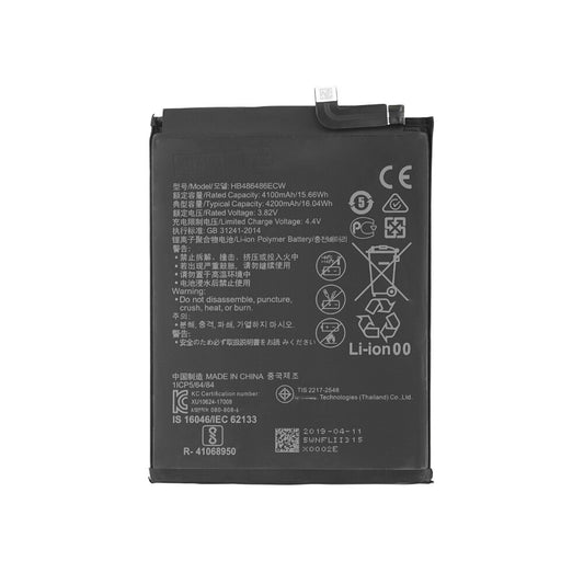 HB486486ECW Akku für Huawei Mate20 Pro P30 Pro 4000mAh Batterie Ersatzakku