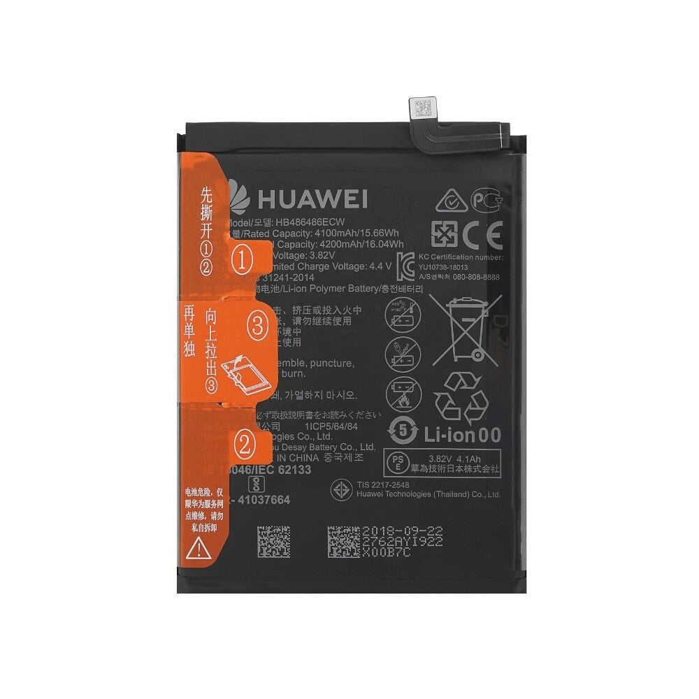 Original Huawei Akku Mate 20 Pro P30 Pro HB486486ECW 4200mAh 3.82V 24022946