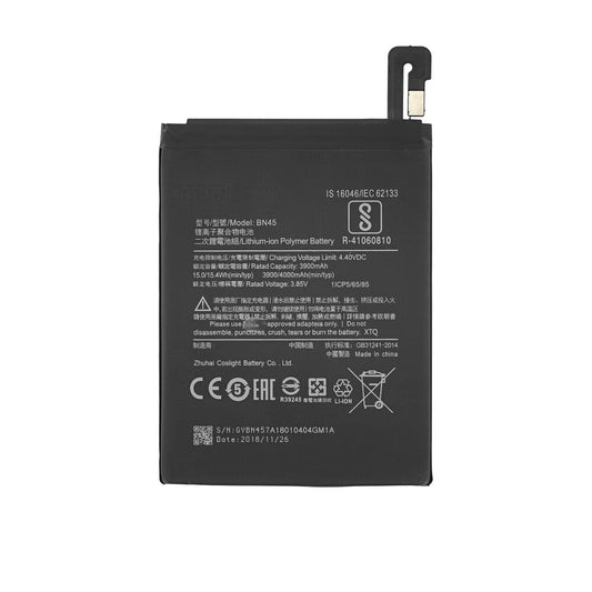 Akku für Xiaomi Redmi Note 5 4000 mAh BN45