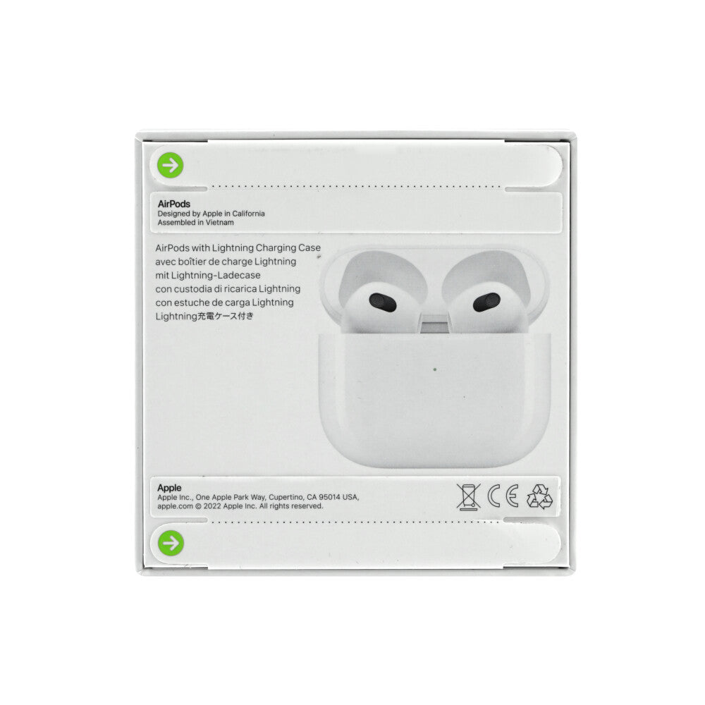 Apple Airpods (3. Generation) mit Lightning Ladehülle MPNY3ZM/A