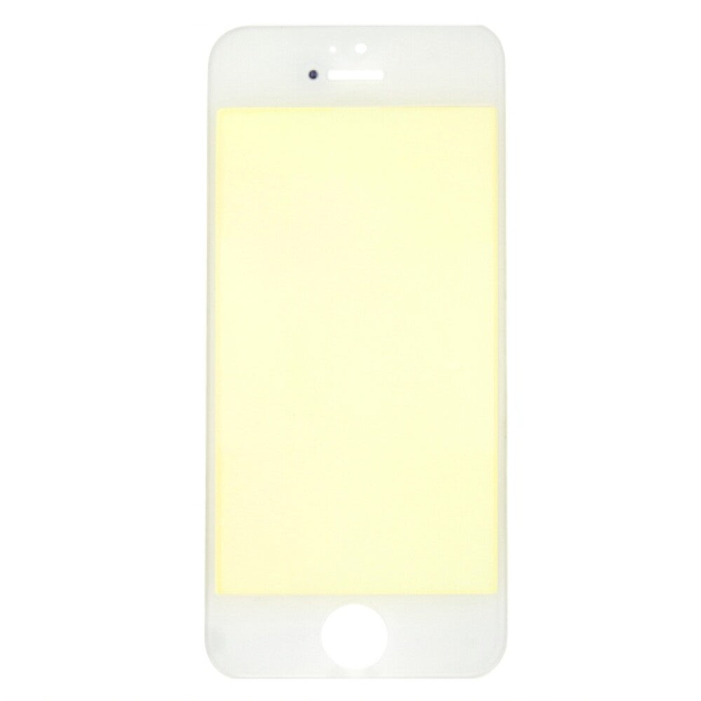 Displayglas für iPhone 5 weiß LCD + Rahmen Displayschutz