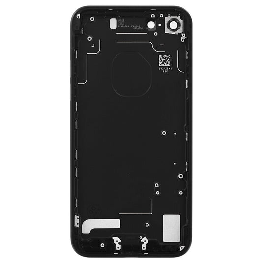 für iPhone 7 Akkufachdeckel Backcover schwarz Kameraglas Rückseite