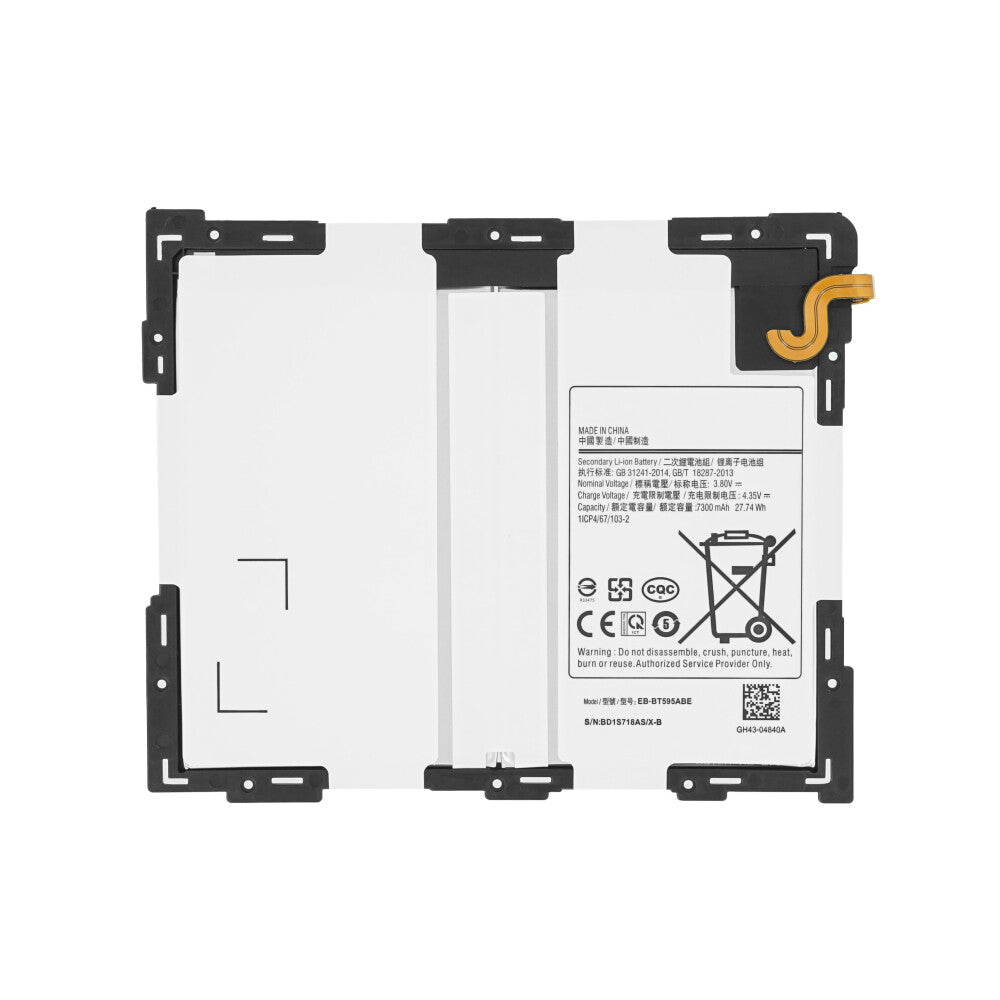 Akku Samsung Galaxy Tab A 10.5 SM-T590 SM-T595 EB-BT595ABE Batterie Ersatzakku
