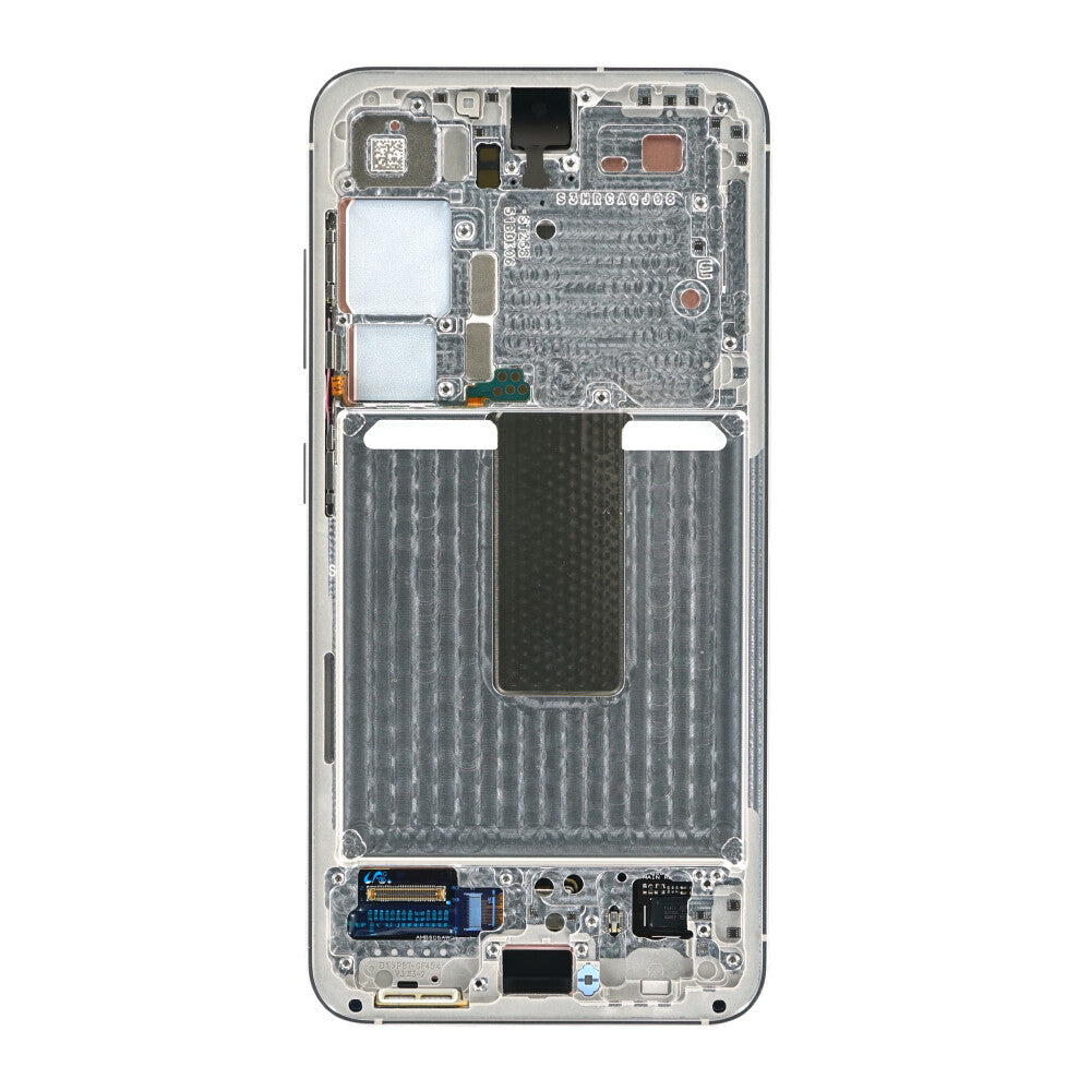 Original LCD + Rahmen für Samsung S23 Galaxy S911 lime GH82-30481F