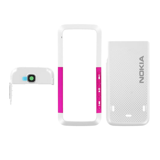 Original für Nokia 5310 Akkudeckel Backcover Pink Kameraglas Rückseite
