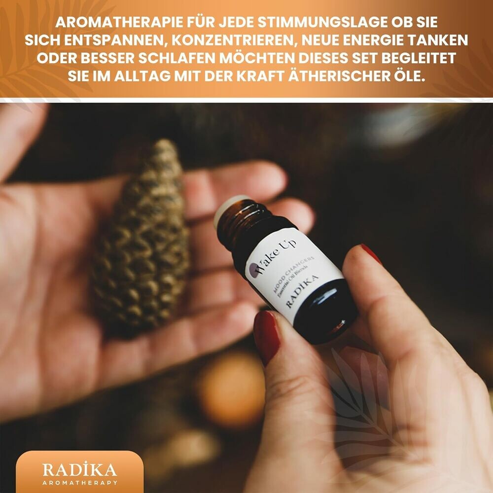 Ätherisches Öl-Set, 5 Stück in einem Paket, 100% Rein, BIO, natürlich 10 ml