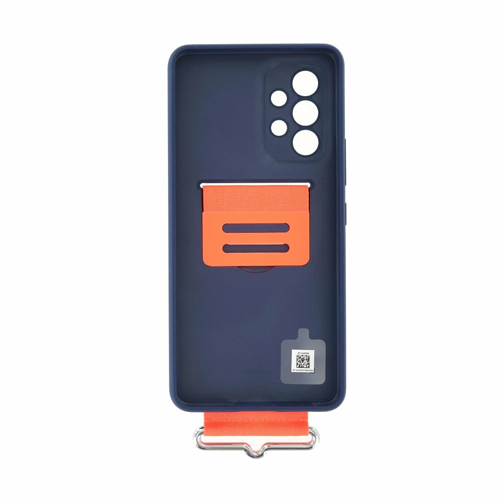 Original Silikonhülle für Samsung Galaxy A53 5G Navy EF-GA536TNEGWW