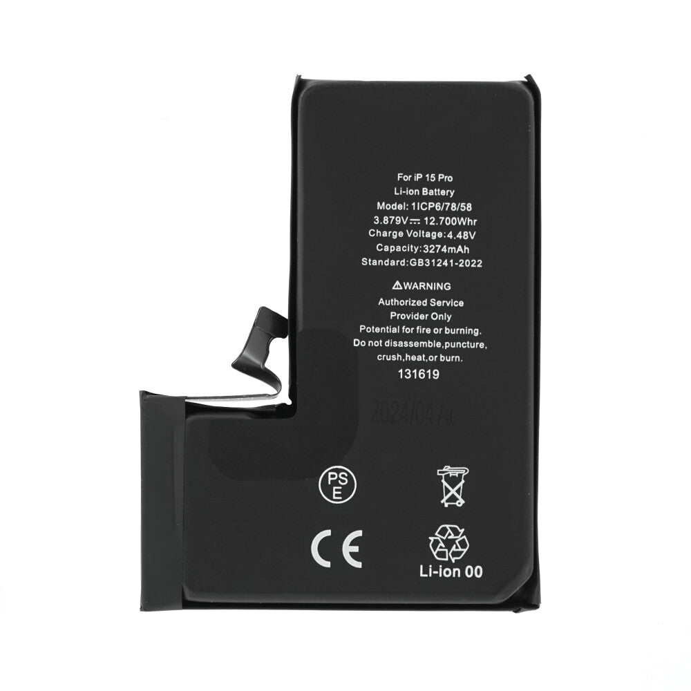 Akku für iPhone 15 Pro wie Original Batterie Accu Ersatzakku