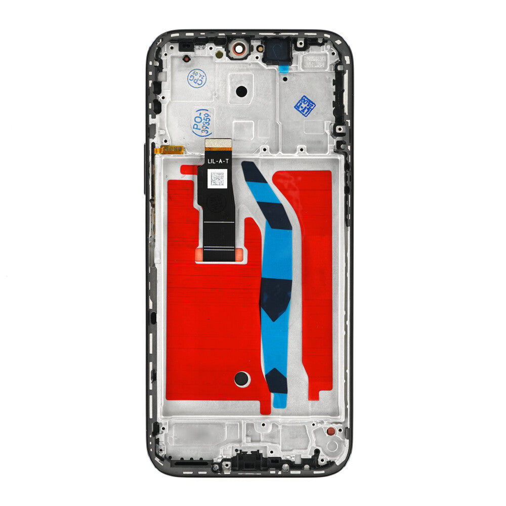 Display für Honor 200 Lite LCD + Rahmen Schwarz Bildschirm Touch