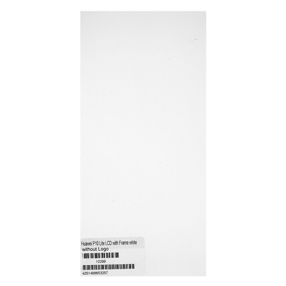 Displayeinheit + Rahmen für Huawei P10 Lite weiß, ohne Logo