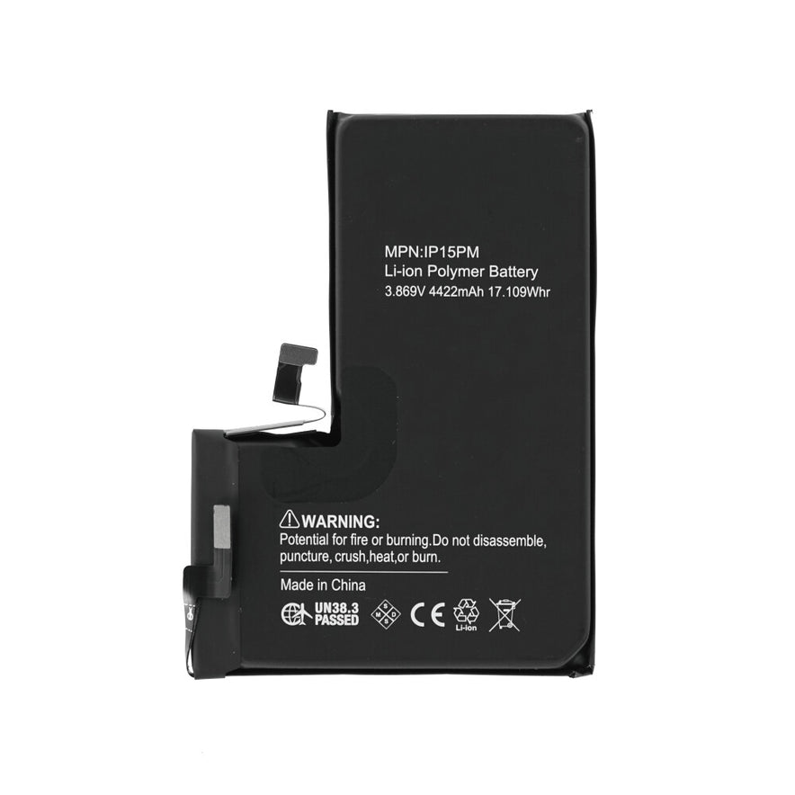 Akku für iPhone 15 Pro Max Dekodiert Extra IC Ohne Schweißen wie Original