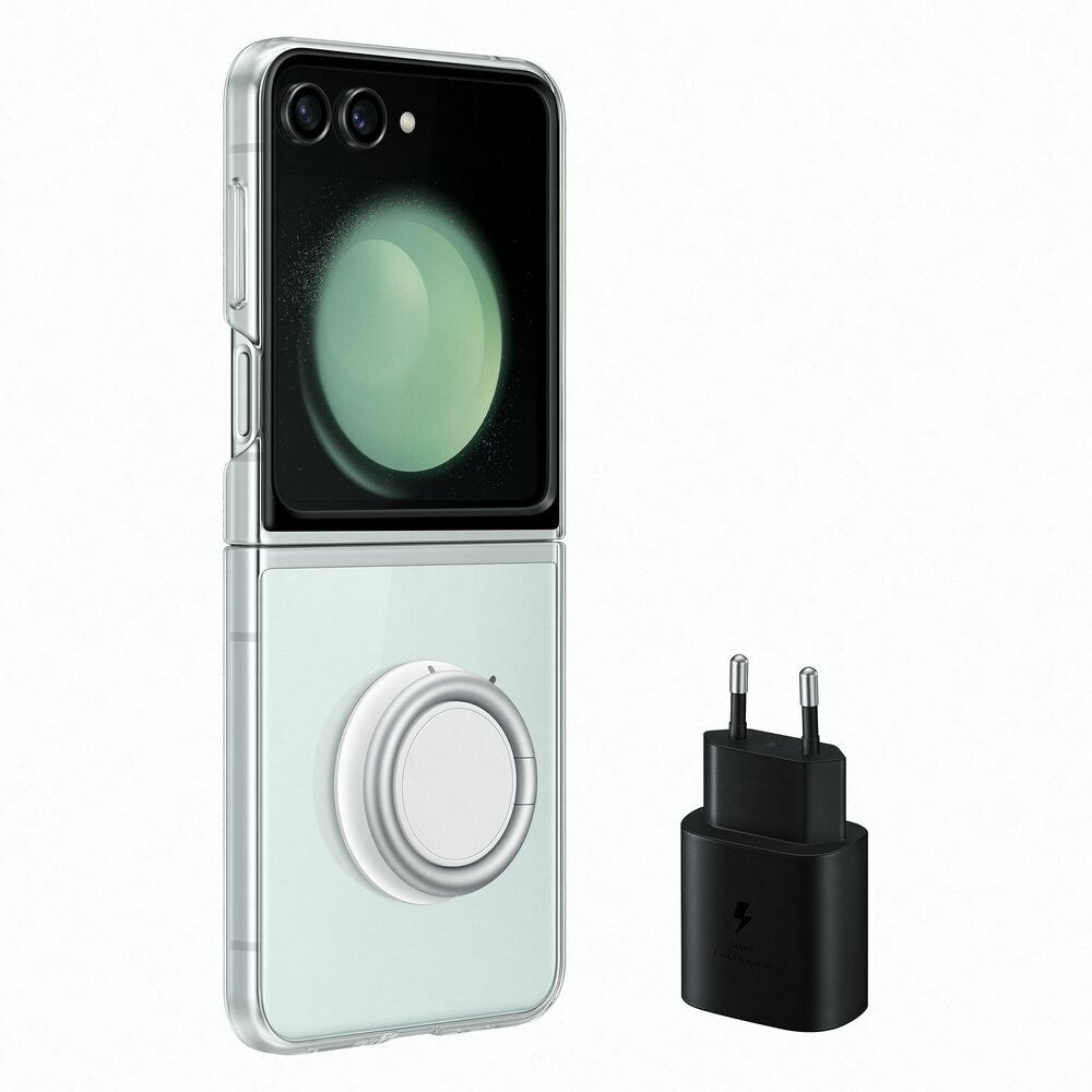 Original Handyhülle für Samsung Galaxy S EF-XF73KKTE durchsichtiges Schutz Case